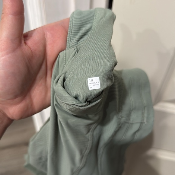 LULULEMON Mint Green Pant Straight Leg 10 - Picture 7 of 7